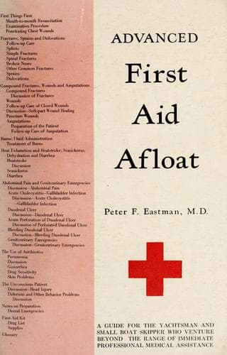 Tapa de Advanced first aid afloat