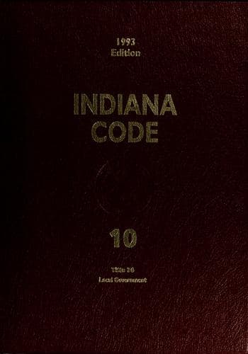 Tapa de Indiana code