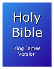 Tapa de Holy Bible