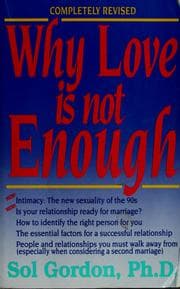 Tapa de Why love is not enough