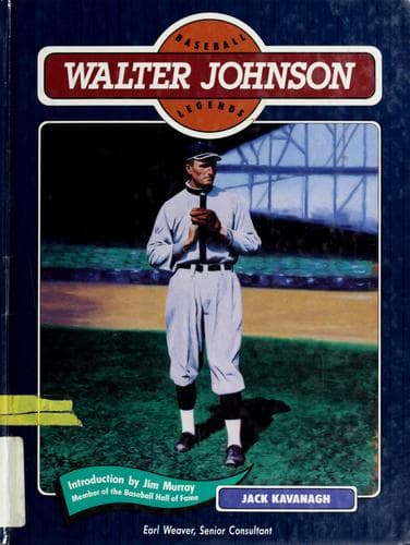 Tapa de Walter Johnson