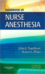 Tapa de Handbook of Nurse Anesthesia [e-book]