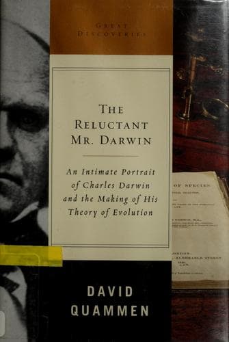Tapa de The reluctant Mr. Darwin