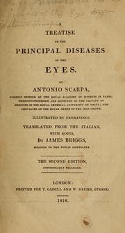 Tapa de A treatise on the principal diseases of the eyes