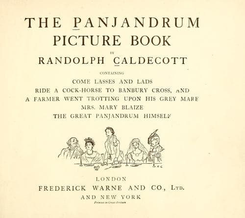 Tapa de The Panjandrum picture book