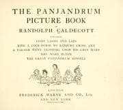Tapa de The Panjandrum picture book