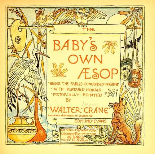 Tapa de The baby's own Aesop