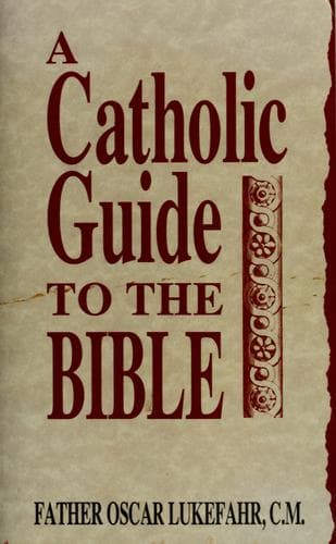 Tapa de A Catholic guide to the Bible