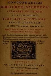 Tapa de Concordantiæ bibliorum sacrorum vulgatæ editionis