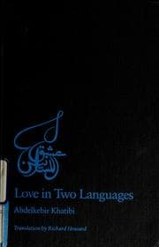Tapa de Love in two languages