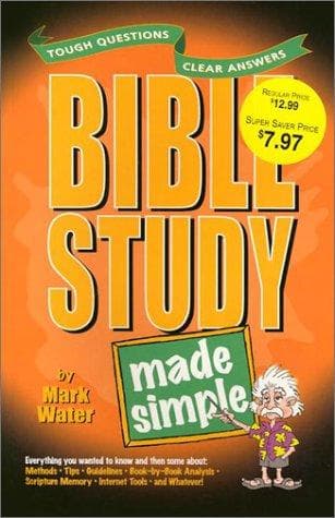 Tapa de Bible Study Made Simple (Made Simple (Amg))