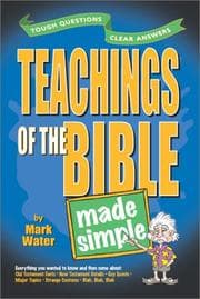 Tapa de Teachings of the Bible Made Simple (Made Simple (Amg))