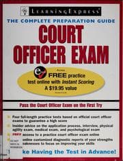 Tapa de Court officer exam