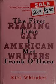Tapa de The First Time I Met Frank O'Hara