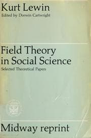 Tapa de Field theory in social science