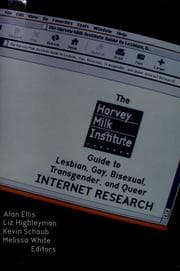 Tapa de The Harvey Milk Institute guide to lesbian, gay, bisexual, transgender, and queer internet research