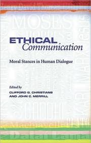 Tapa de Ethical communication