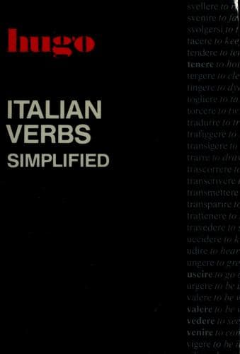 Tapa de Italian verbs simplified