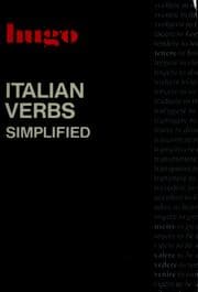 Tapa de Italian verbs simplified