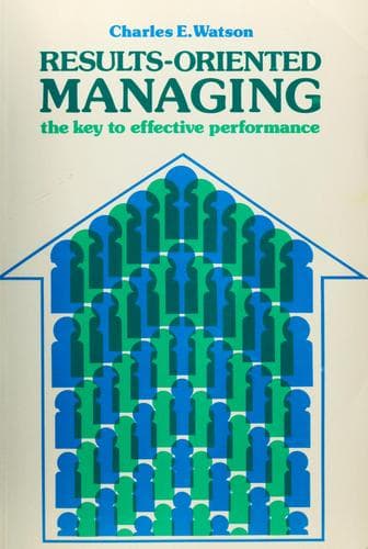 Tapa de Results-oriented managing