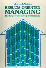 Tapa de Results-oriented managing