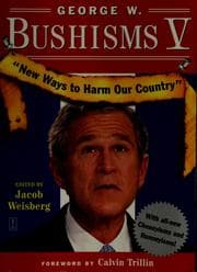 Tapa de George W. Bushisms