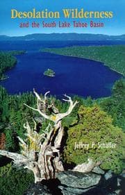 Tapa de Desolation Wilderness and the South Lake Tahoe Basin