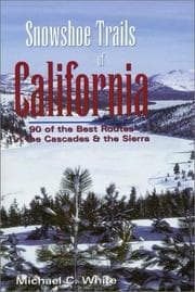 Tapa de Snowshoe trails of California