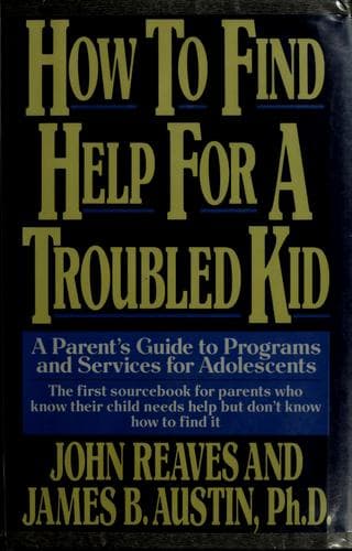 Tapa de How to find help for a troubled kid