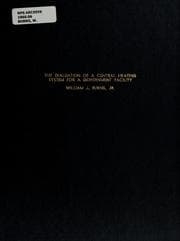 Tapa de The evaluation of a central heating system for a government facility