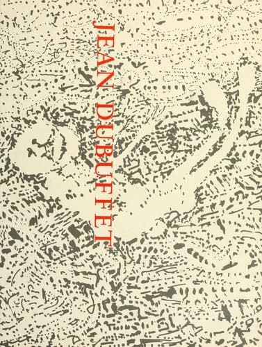 Tapa de Jean Dubuffet
