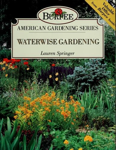 Tapa de Waterwise gardening