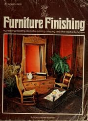 Tapa de Step-by-step furniture finishing (Golden press)