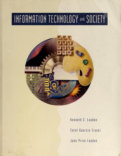Tapa de Information technology and society