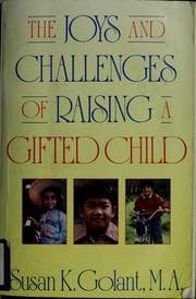 Tapa de The joys and challenges of raising a gifted child
