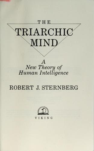 Tapa de The triarchic mind