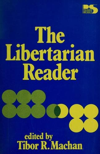 Tapa de The Libertarian reader