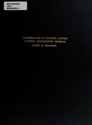 Tapa de Compensation of control systems utilizing acceleration feedback