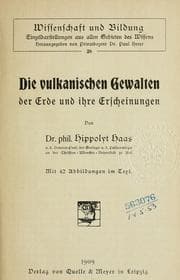Tapa de Die vulkanischen Gewalten der Erde und ihre Erscheinungen