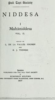 Tapa de Niddesa, Mahaniddesa