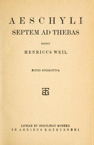 Tapa de Septem ad Thebas