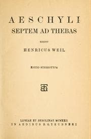 Tapa de Septem ad Thebas
