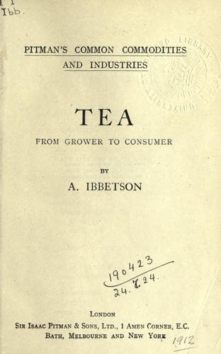 Tapa de Tea, from grower to consumer