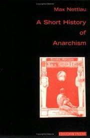 Tapa de A short history of anarchism