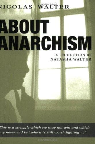 Tapa de About Anarchism