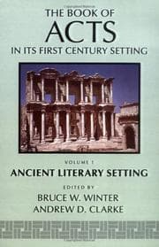Tapa de The Book of Acts in its ancient literary setting