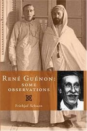 Tapa de René Guénon