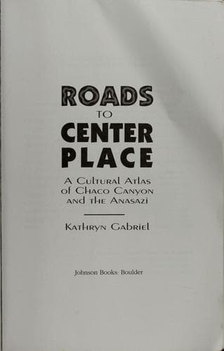 Tapa de Roads to center place