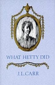 Tapa de What Hetty Did