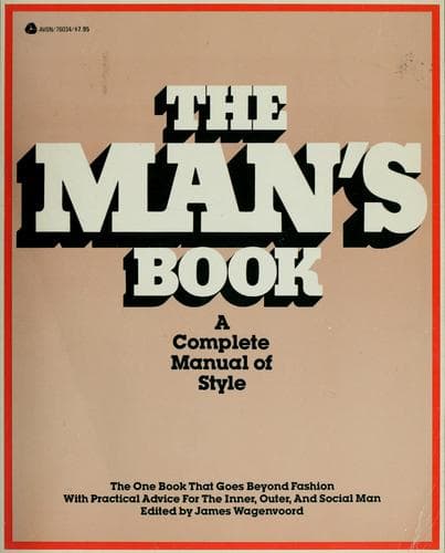 Tapa de The Man's book